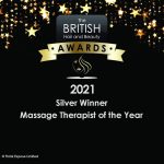 Award silver 2021 massage